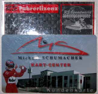 Michael Schumacher Cart License 1997